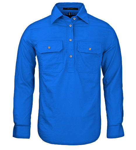 Ritemate RM300CF Womens Pilbara Closed Front L/S Shirt