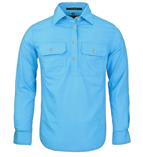 Ritemate RM300CF Womens Pilbara Closed Front L/S Shirt