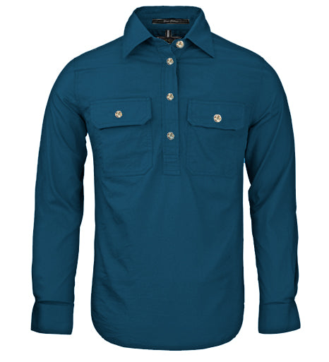 Ritemate RM300CF Womens Pilbara Closed Front L/S Shirt