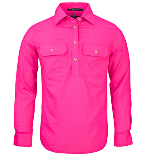 Ritemate RM300CF Womens Pilbara Closed Front L/S Shirt