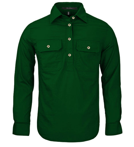Ritemate RM300CF Womens Pilbara Closed Front L/S Shirt