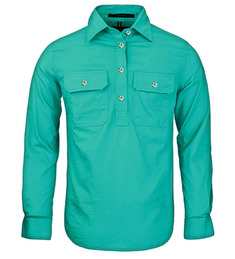 Ritemate RM300CF Womens Pilbara Closed Front L/S Shirt