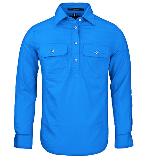 Ritemate RM300CF Womens Pilbara Closed Front L/S Shirt
