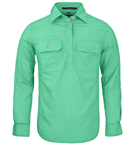 Ritemate RM300CF Womens Pilbara Closed Front L/S Shirt