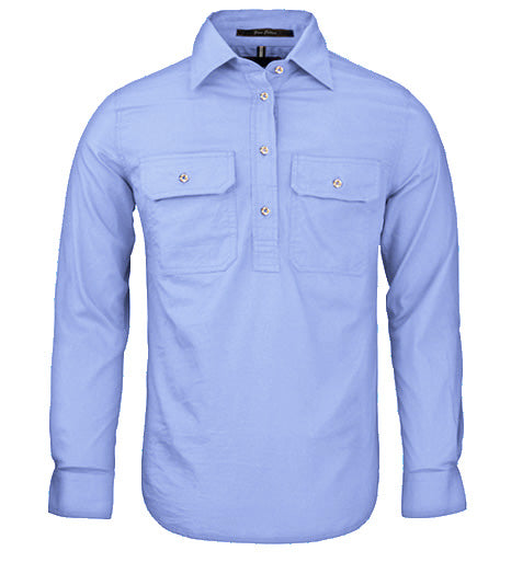 Ritemate RM300CF Womens Pilbara Closed Front L/S Shirt