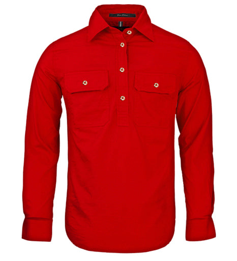 Ritemate RM300CF Womens Pilbara Closed Front L/S Shirt