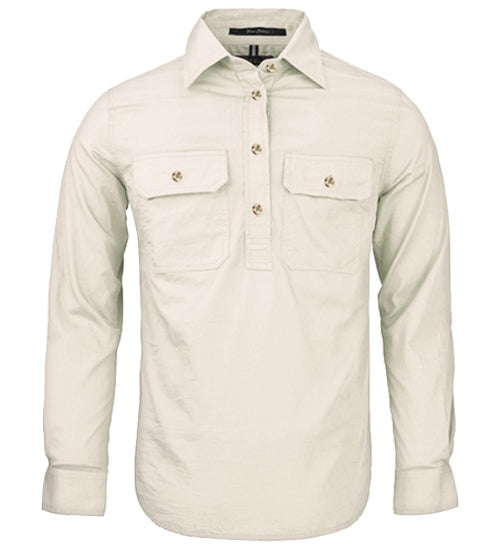 Ritemate RM300CF Womens Pilbara Closed Front L/S Shirt