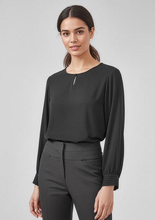 Womens Evelyn Long Sleeve Blouse RU569LL