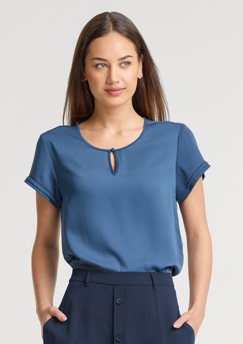 Womens Evelyn Short Sleeve Blouse RU569LS
