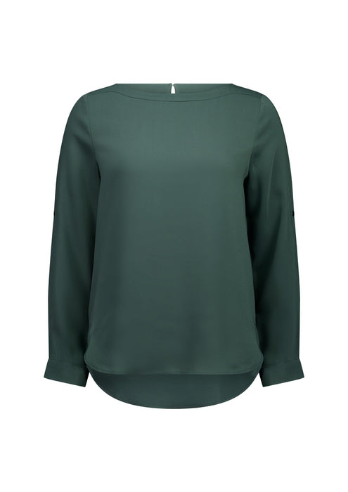 Biz Collection S828LL Madison Ladies Boatneck Blouse