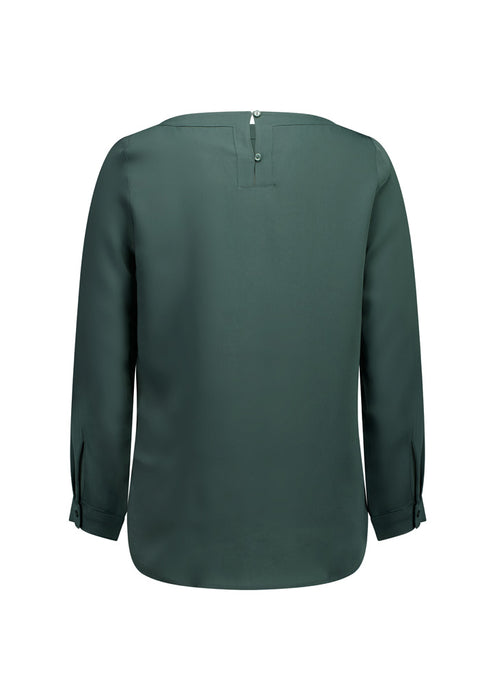Biz Collection S828LL Madison Ladies Boatneck Blouse