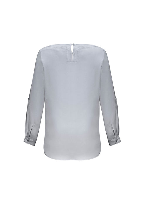 Biz Collection S828LL Madison Ladies Boatneck Blouse