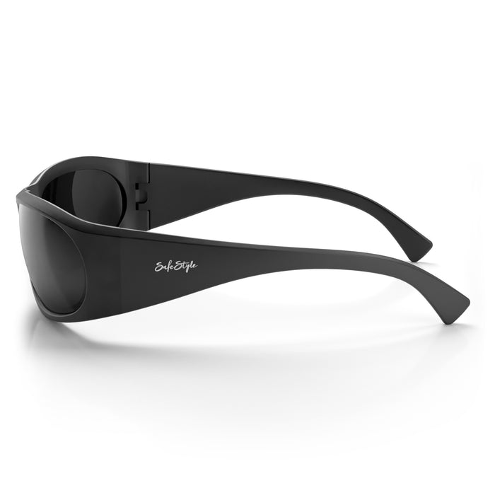 SAFESTYLE Sonics Matte Black Frame Polarised Lens