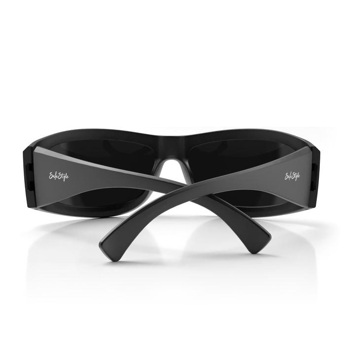 SAFESTYLE Sonics Matte Black Frame Polarised Lens