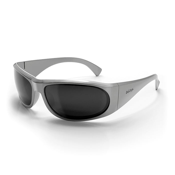 SAFESTYLE Sonics Silver Frame Polarised Lens