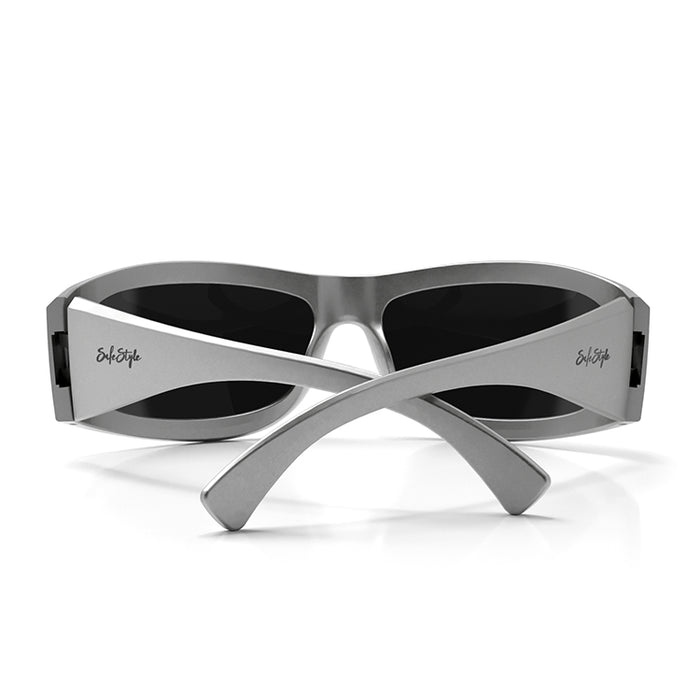 SAFESTYLE Sonics Silver Frame Polarised Lens