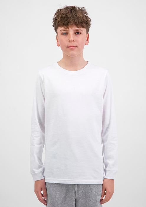 Goodmates X1002Y Youth Basis Long Sleeve Tee