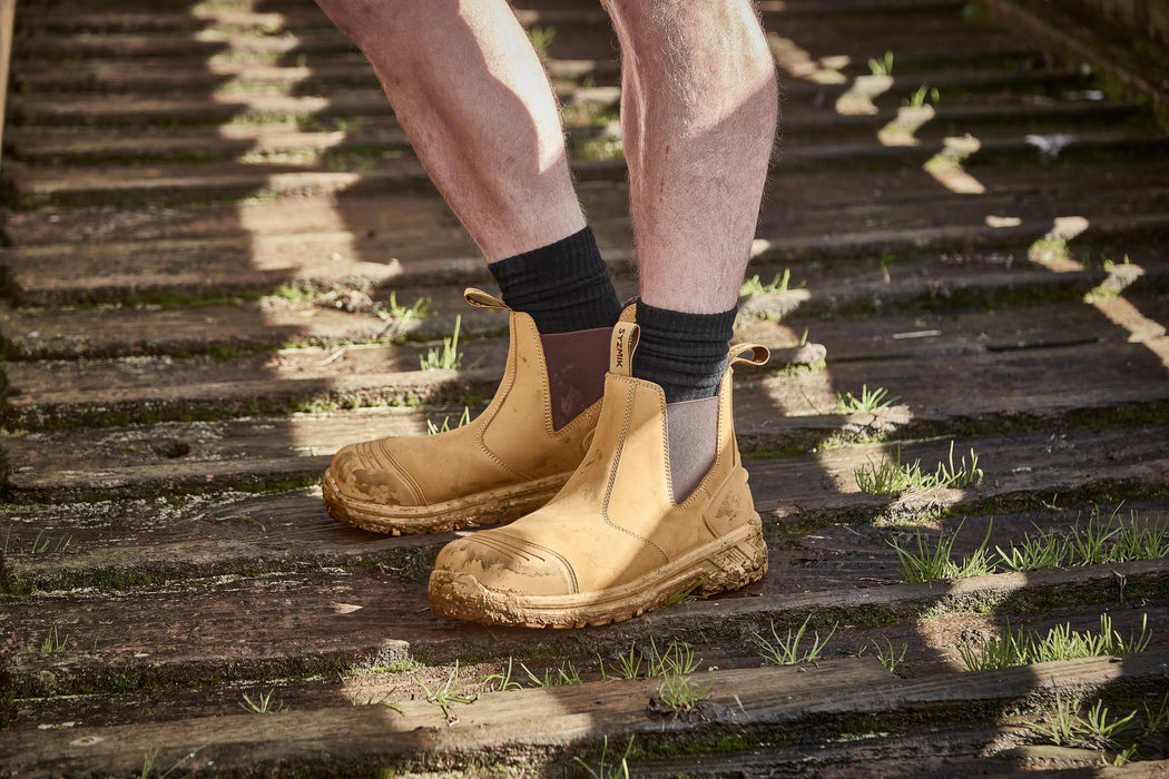 Syzmik ZFG501 UltraFort ESG Elastic Side Gusset Boot - Toe Guard