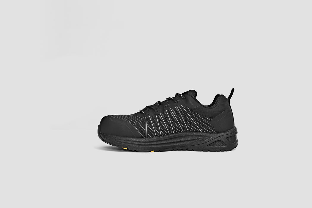Syzmik ZFL301 UltraLite Lo Black Reflective shoe