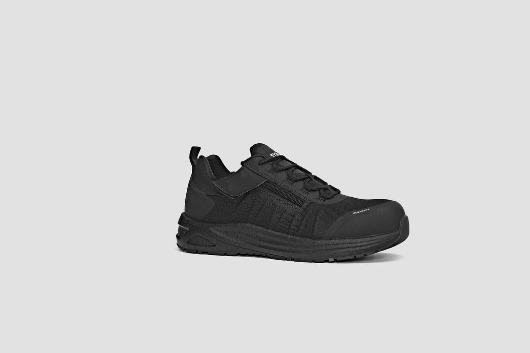 Syzmik ZFL303 UltraLite Lo Black with Zip shoe