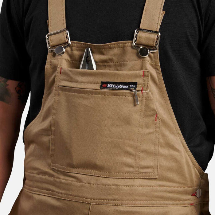 King Gee K02010 Bib and Brace Drill Overall