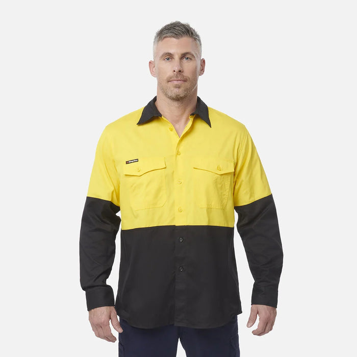 King Gee K54870 Workcool 2 Spliced Shirt Long Sleeve