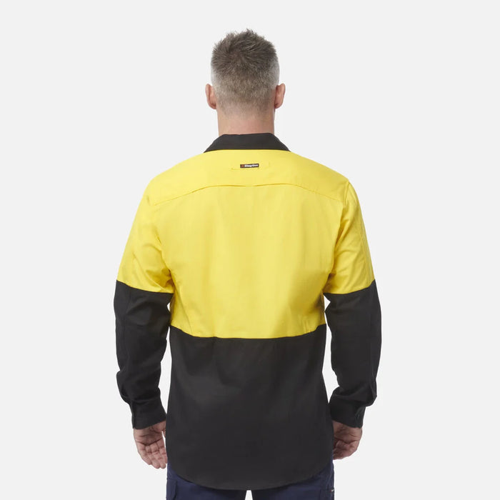 King Gee K54870 Workcool 2 Spliced Shirt Long Sleeve