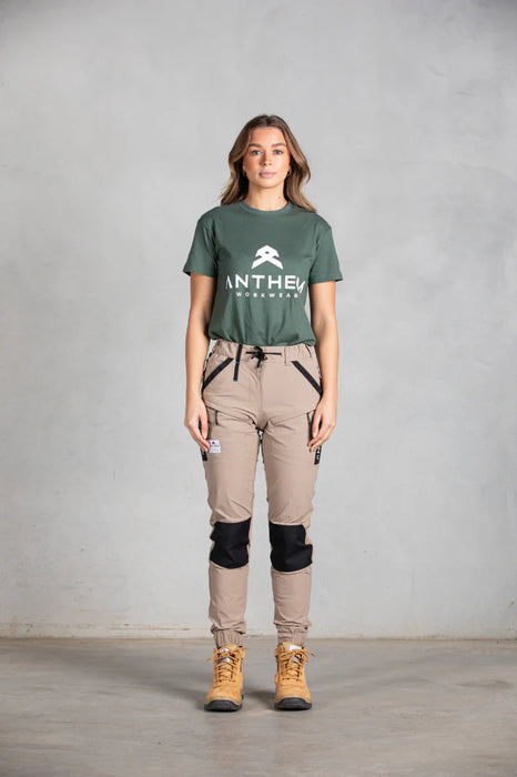 Anthem Women's Triumph Pant - P103W 150 GSM 90% Nylon 10% Spandex Ripstop