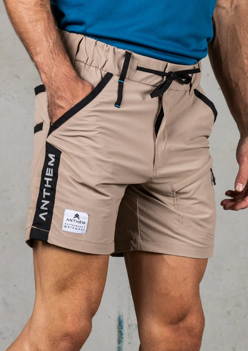 Anthem Mens Triumph Short S6030 150 GSM 90% Nylon 10% Spandex Ripstop