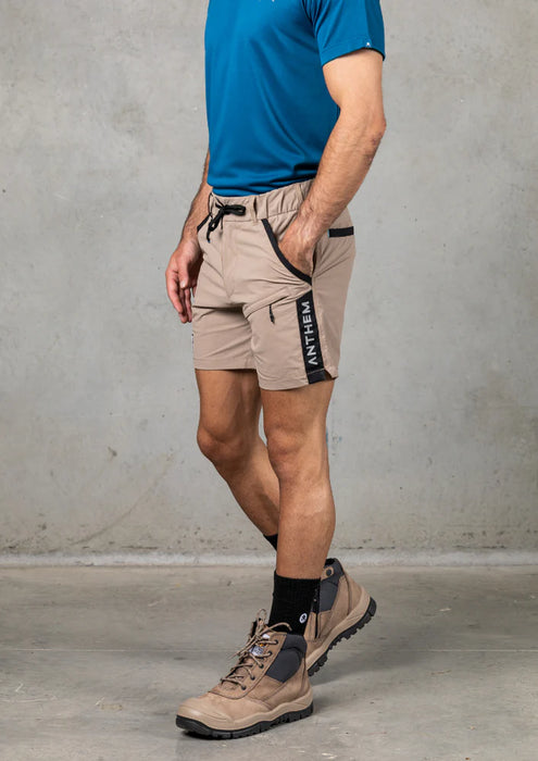 Anthem Mens Triumph Short S6030 150 GSM 90% Nylon 10% Spandex Ripstop