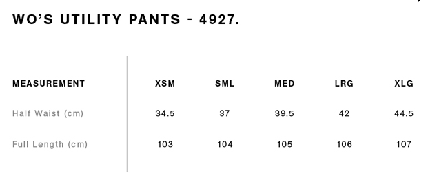 AS Colour 4927 Womens Utility Pants