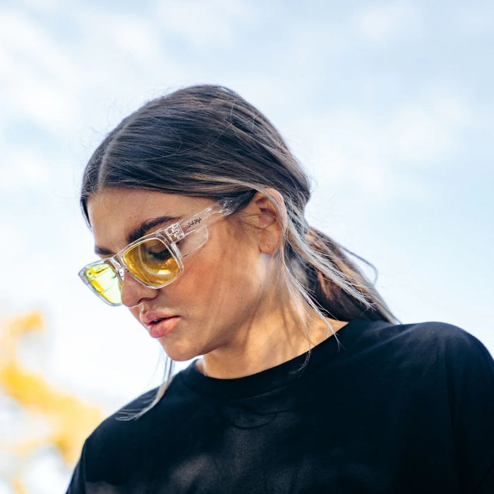 SafeStyle FCY100 Fusions Clear Frame/Yellow UV400