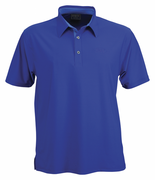 Stencil 1059 Mens Argent Short Sleeve Polo, high quality affordable uniforms with optional embroidery, screen printing, digital printing, at National Workwear Gold Coast Australia