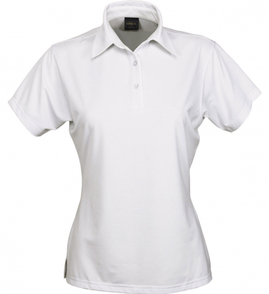 Stencil 1158 Ladies Silvertech Short Sleeve Polo, high quality affordable uniforms with optional embroidery, screen printing, digital printing, at National Workwear Gold Coast Australia