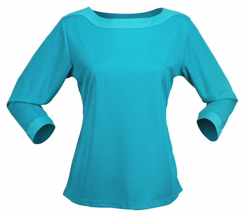 Stencil 1259Q Ladies Argent 3/4 Sleeve Top, high quality affordable uniforms with optional embroidery, screen printing, digital printing, at National Workwear Gold Coast Australia