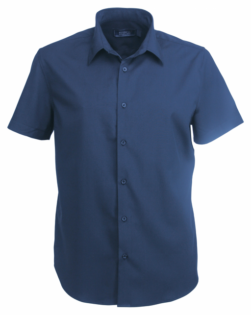 Stencil 2035S Mens Candidate Short Sleeve Shirt, high quality affordable uniforms with optional embroidery, screen printing, digital printing, at National Workwear Gold Coast Australia