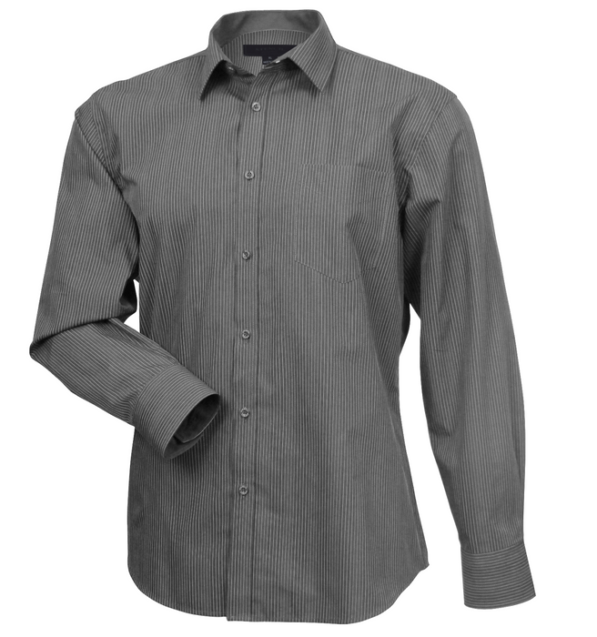 Stencil 2036L Mens Silvertech Long Sleeve Shirt, high quality affordable uniforms with optional embroidery, screen printing, digital printing, at National Workwear Gold Coast Australia
