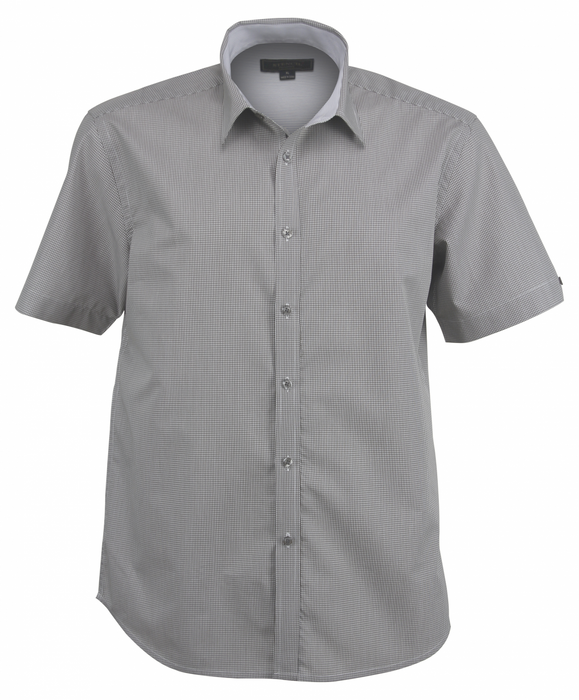 Stencil 2043 Mens Dominion Short Sleeve Shirt, high quality affordable uniforms with optional embroidery, screen printing, digital printing, at National Workwear Gold Coast Australia