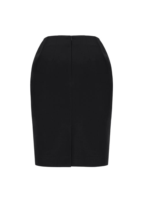 Biz Corporates 20717 Siena Ladies Bandless Knee Length Pencil Skirt, corporate workwear and uniforms at National Workwear Gold Coast Australia
