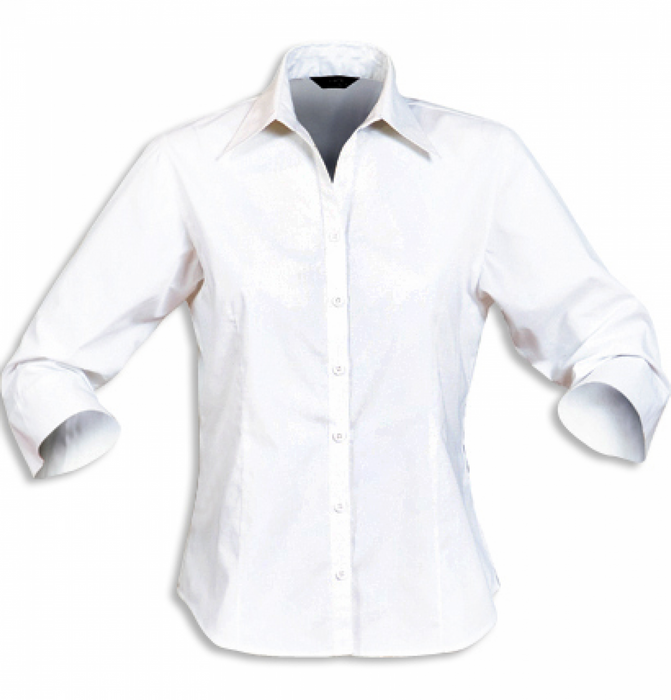 Stencil 2126 Ladies Nano 3/4 Sleeve Shirt, high quality affordable uniforms with optional embroidery, screen printing, digital printing, at National Workwear Gold Coast Australia