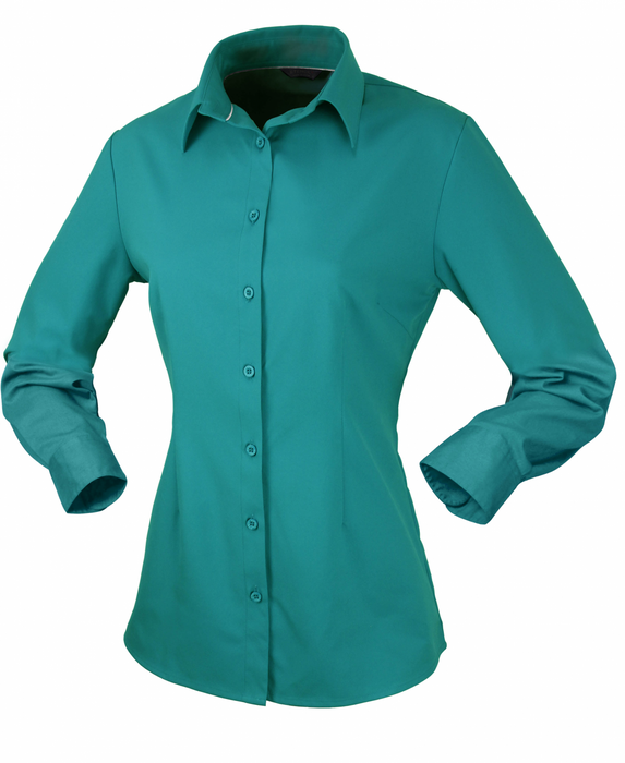 Stencil 2135L Ladies Candidate Long Sleeve Shirt, high quality affordable uniforms with optional embroidery, screen printing, digital printing, at National Workwear Gold Coast Australia