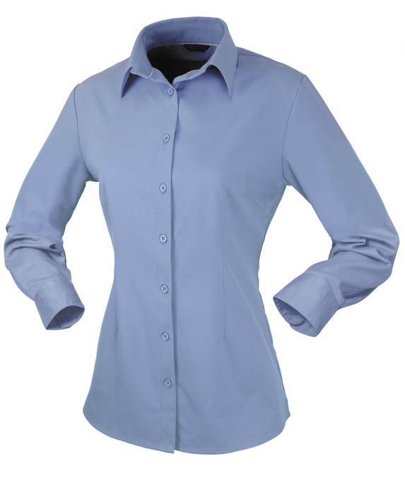 Stencil 2135L Ladies Candidate Long Sleeve Shirt, high quality affordable uniforms with optional embroidery, screen printing, digital printing, at National Workwear Gold Coast Australia