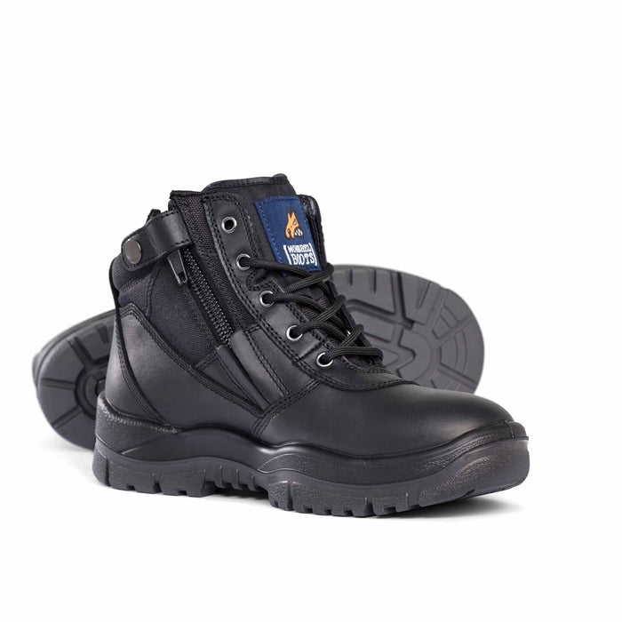 Mongrel Boots 961020 Black Zipsider Boot Black 12