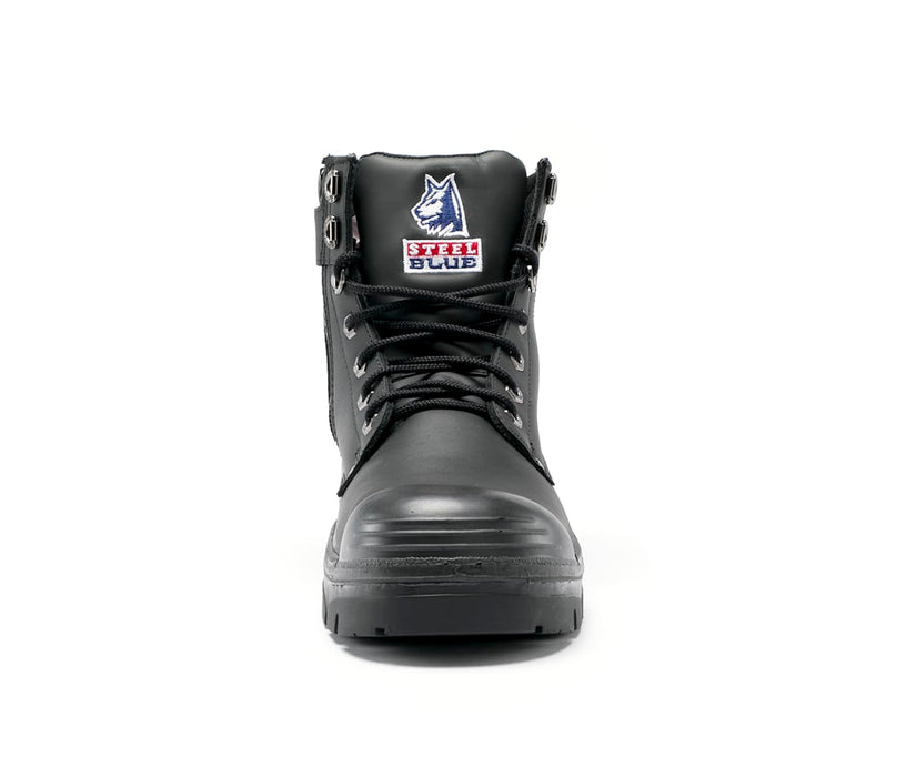 Steel Blue Boots Argyle Zip TPU Bump Cap Boot at National Workwear Gold Coast Australia.