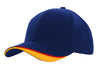 Headwear 4167 Brushed Heavy Cotton Cap With Indented Peak, headwear, hats, caps and beanies at National Workwear Gold Coast Australia