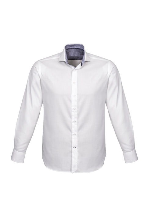 Biz Corporates 41810 Herne Bay Mens Long Sleeve Shirt, corporate workwear and uniforms at National Workwear Gold Coast Australia