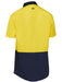 Bisley BS1442 Two Tone Hi Vis Shirt Short Sleeve at National Workwear Gold Coast Australia