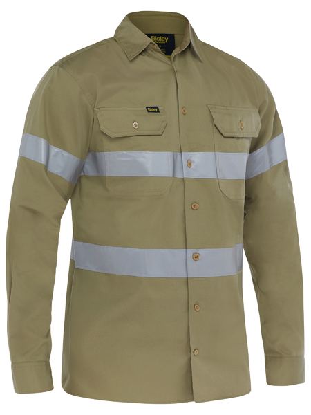Bisley BS6883T Taped Cool Lightweight Drill Shirt