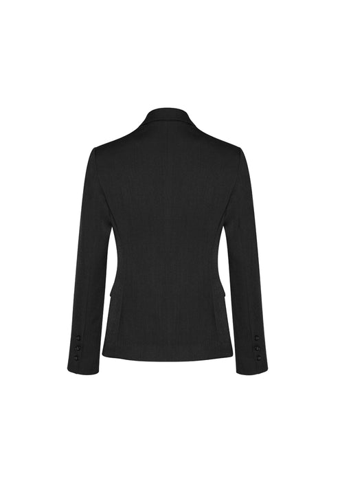 Biz Corporates 60119 Ladies Mid Length 2 Button Jacket, corporate workwear and uniforms at National Workwear Gold Coast Australia