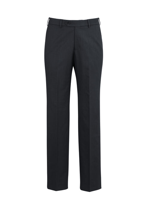Biz Corporates 70114R Mens Flat Front Pant, corporate workwear and uniforms at National Workwear Gold Coast Australia